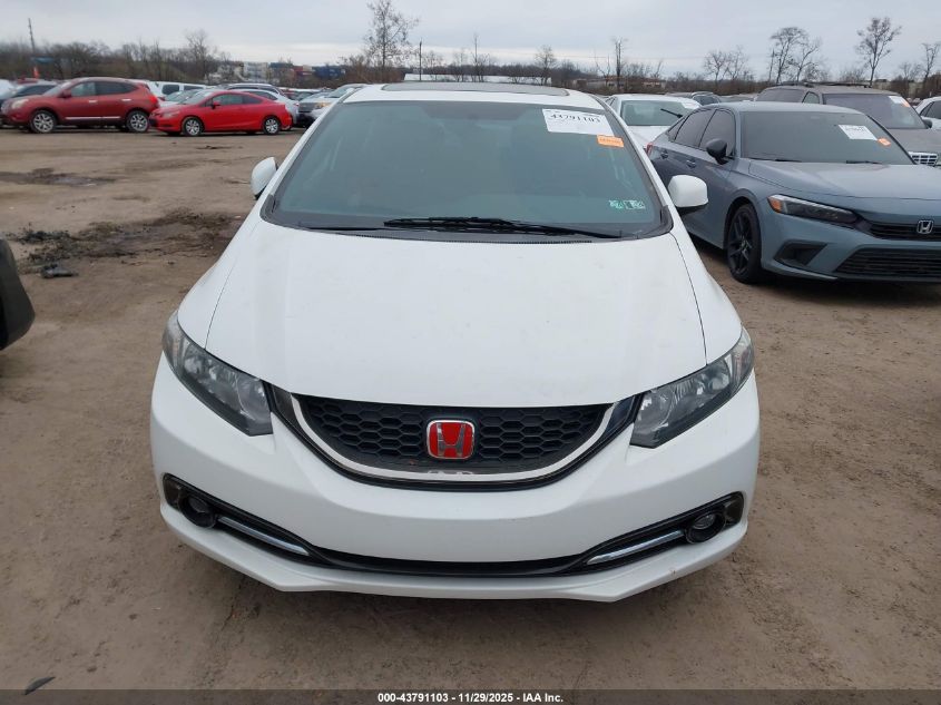 2013 Honda Civic Si VIN: 2HGFB6E52DH705333 Lot: 43791103