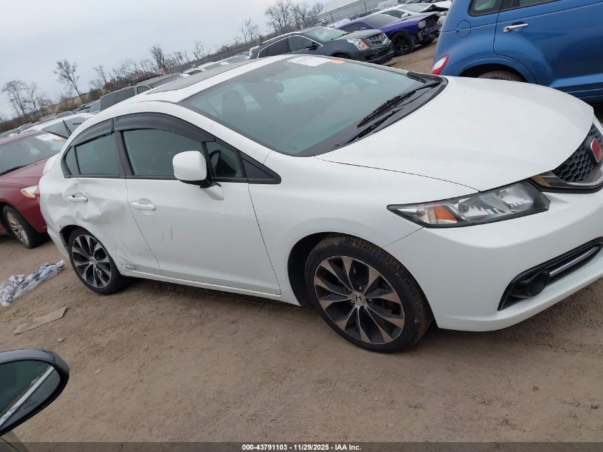 2013 Honda Civic Si VIN: 2HGFB6E52DH705333 Lot: 43791103