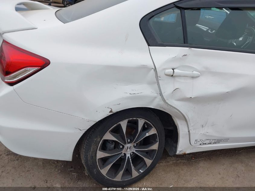 2013 Honda Civic Si VIN: 2HGFB6E52DH705333 Lot: 43791103