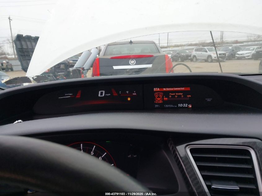 2013 Honda Civic Si VIN: 2HGFB6E52DH705333 Lot: 43791103