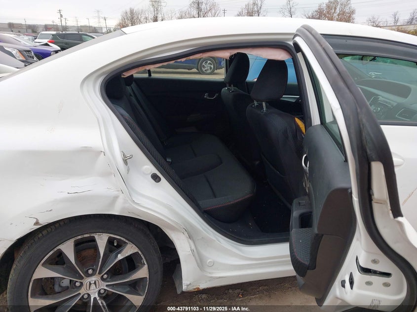 2013 Honda Civic Si VIN: 2HGFB6E52DH705333 Lot: 43791103