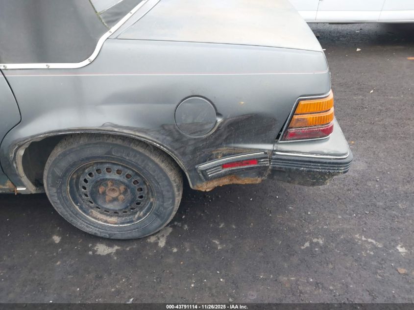 1987 Pontiac 6000 VIN: 1G2AF51RXHT220807 Lot: 43791114