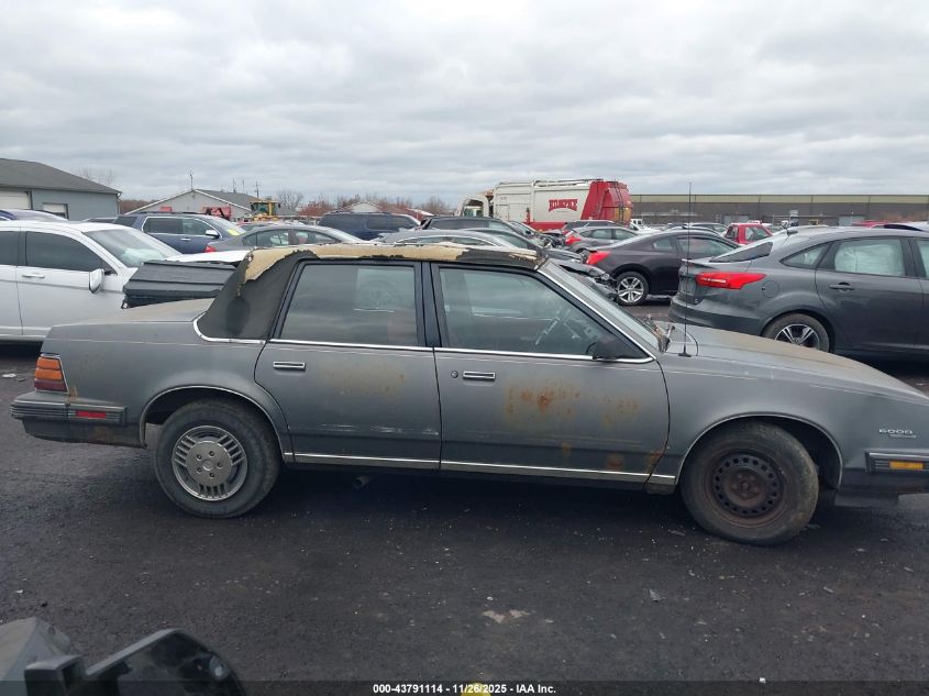 1987 Pontiac 6000 VIN: 1G2AF51RXHT220807 Lot: 43791114