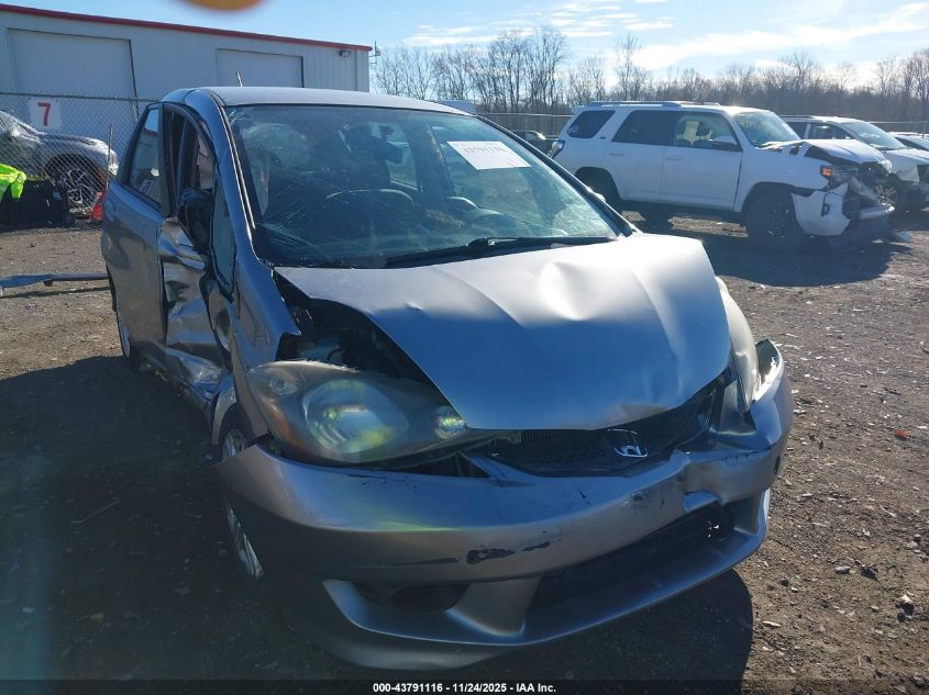 2009 Honda Fit Sport VIN: JHMGE88429S048279 Lot: 43791116
