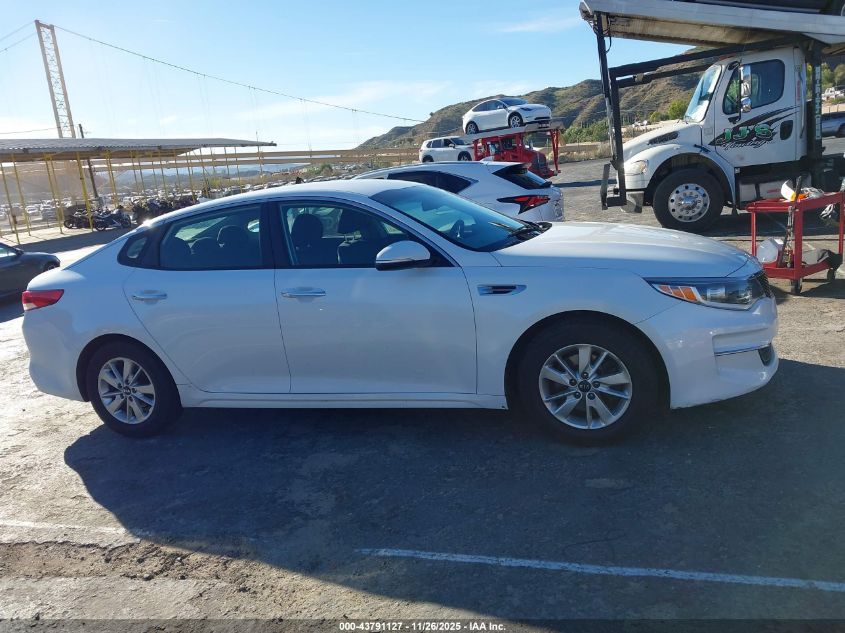 2018 Kia Optima Lx VIN: KNAGT4L35J5216625 Lot: 43791127