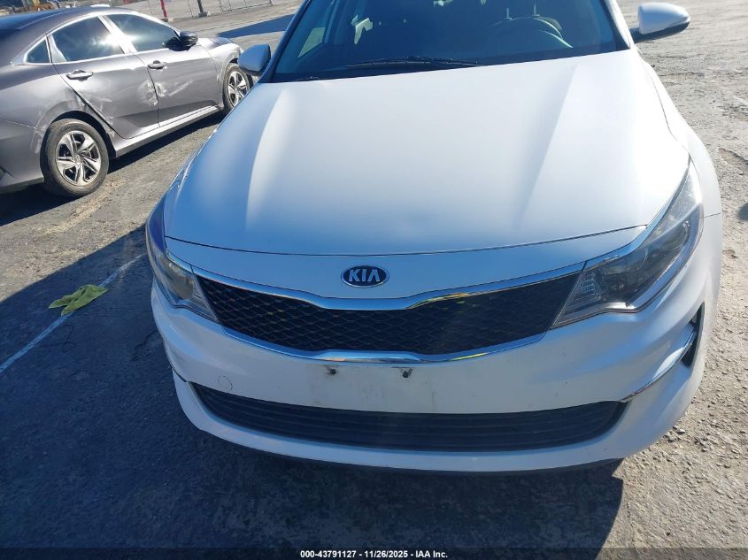 2018 Kia Optima Lx VIN: KNAGT4L35J5216625 Lot: 43791127