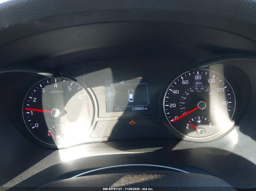 2018 Kia Optima Lx VIN: KNAGT4L35J5216625 Lot: 43791127