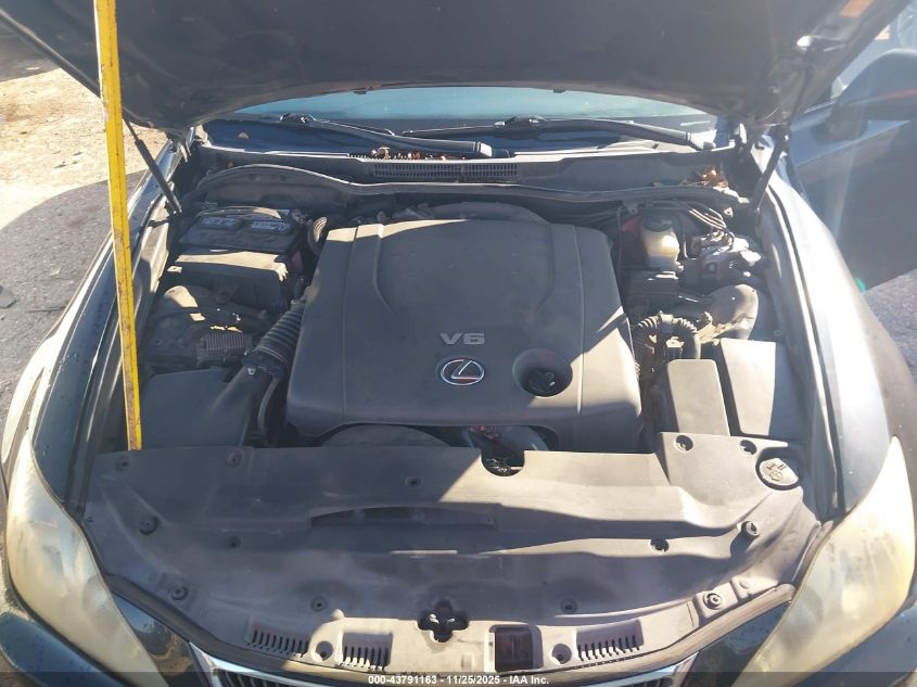 2008 Lexus Is 250 VIN: JTHBK262385052825 Lot: 43791163