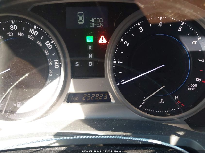 2008 Lexus Is 250 VIN: JTHBK262385052825 Lot: 43791163