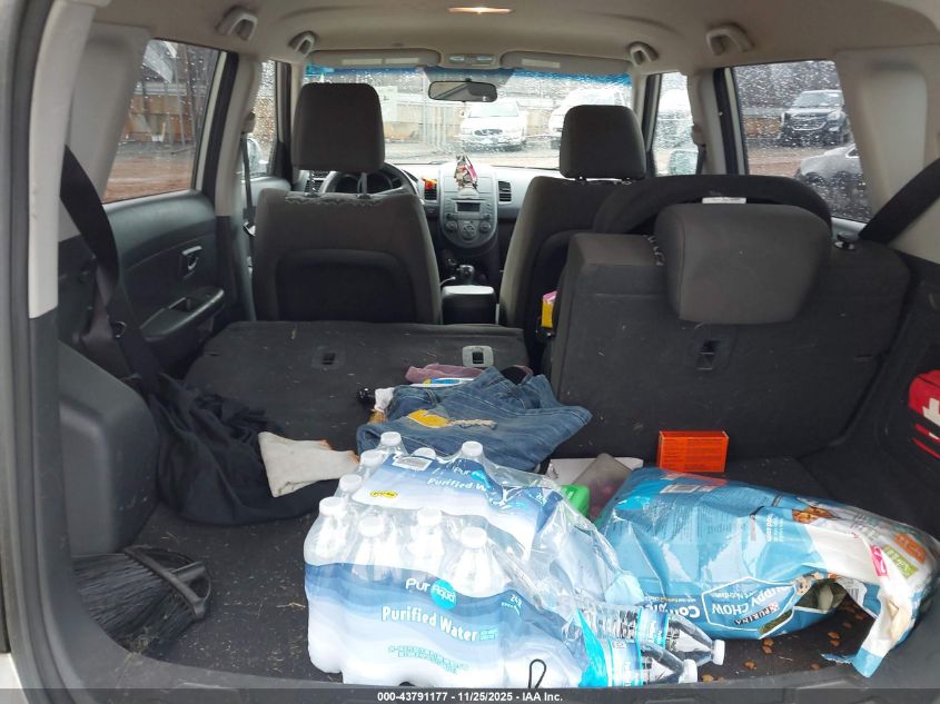 2010 Kia Soul + VIN: KNDJT2A23A7032411 Lot: 43791177