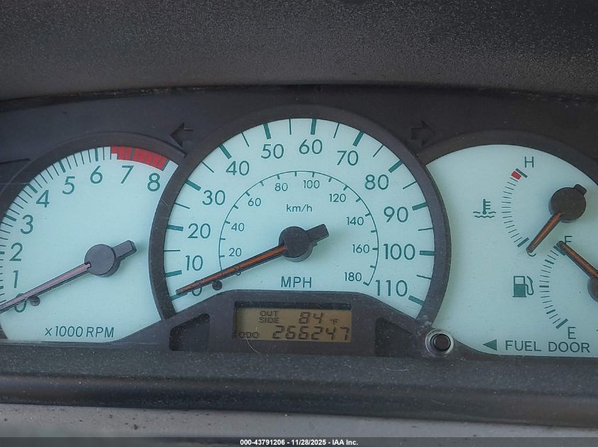 2004 Toyota Corolla Le VIN: JTDBR32E642028761 Lot: 43791206