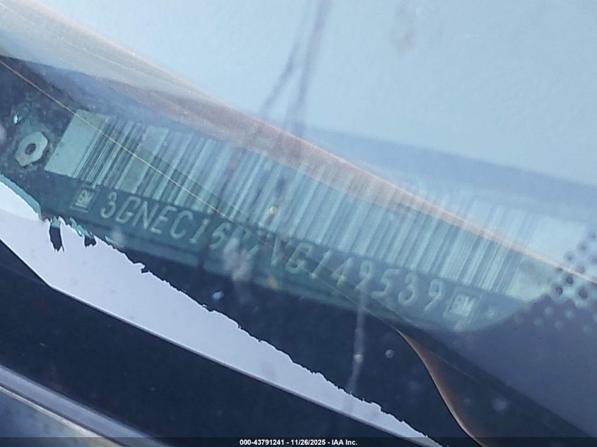 1997 Chevrolet Suburban 1500 VIN: 3GNEC16R7VG149539 Lot: 43791241