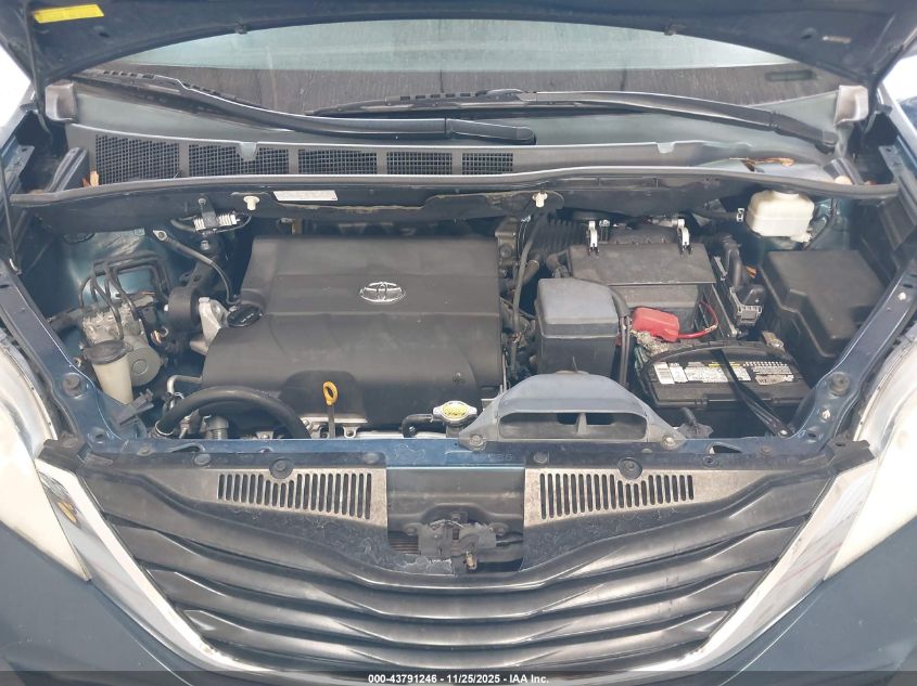 2011 Toyota Sienna Le V6 VIN: 5TDKK3DC6BS173496 Lot: 43791246