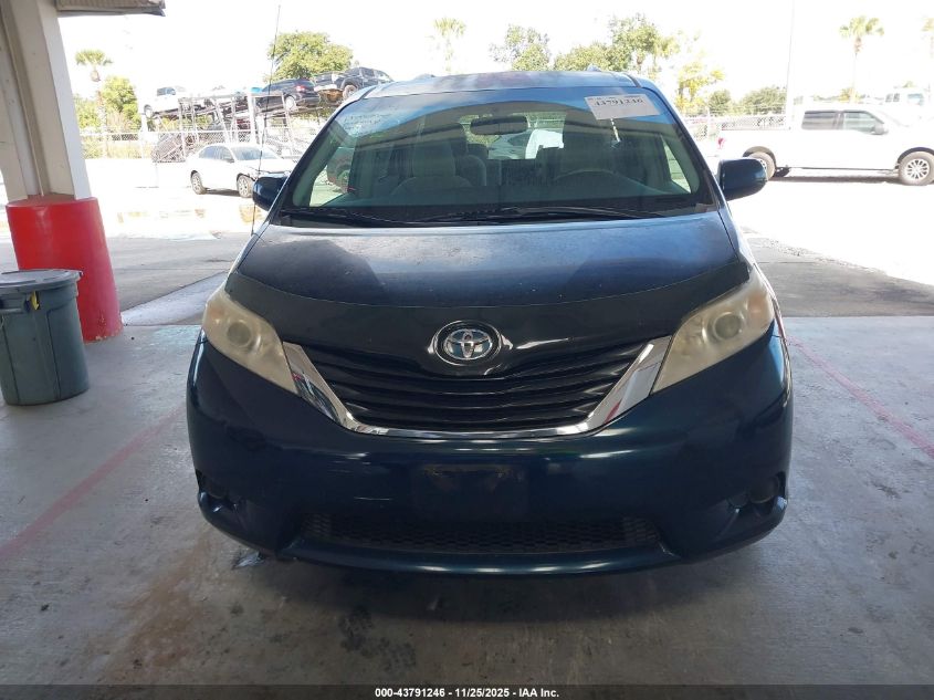 2011 Toyota Sienna Le V6 VIN: 5TDKK3DC6BS173496 Lot: 43791246