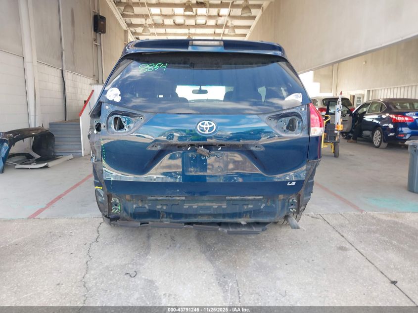 2011 Toyota Sienna Le V6 VIN: 5TDKK3DC6BS173496 Lot: 43791246