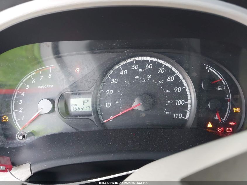 2011 Toyota Sienna Le V6 VIN: 5TDKK3DC6BS173496 Lot: 43791246