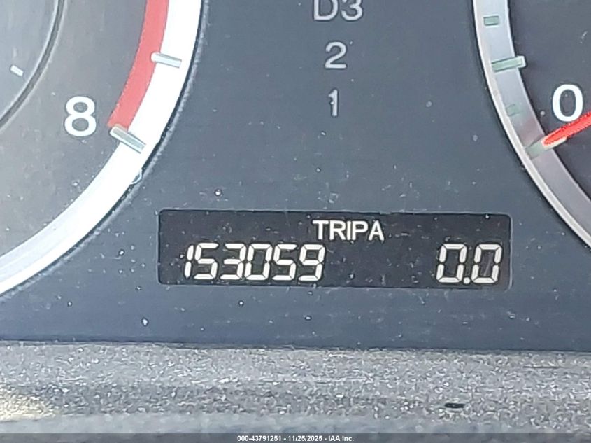 2009 Honda Accord 3.5 Ex-L VIN: 1HGCP36819A025862 Lot: 43791251