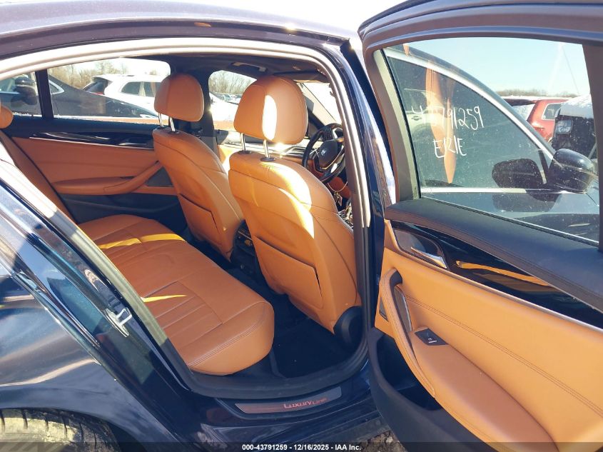 2017 BMW 540I xDrive VIN: WBAJE7C33HG888005 Lot: 43791259