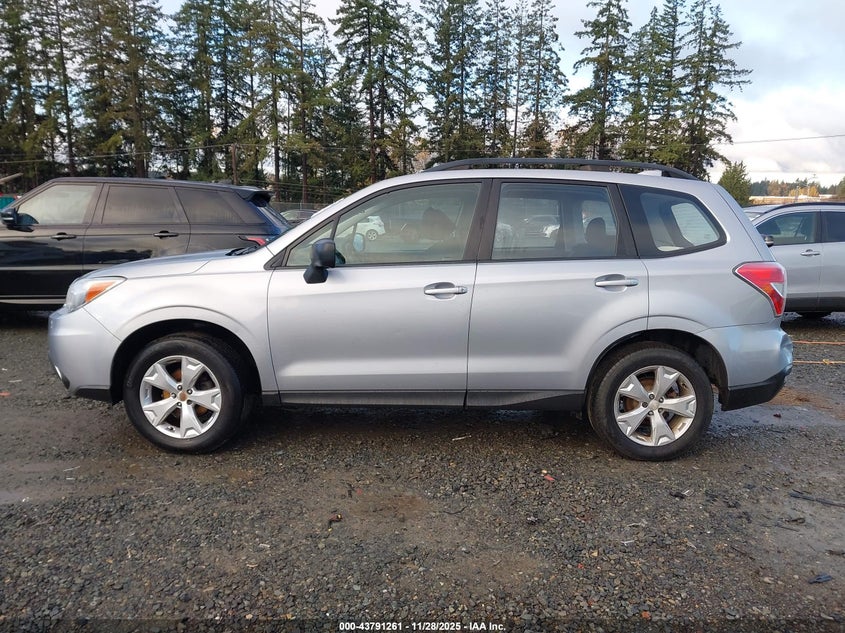 2016 Subaru Forester 2.5I VIN: JF2SJABC0GH519176 Lot: 43791261