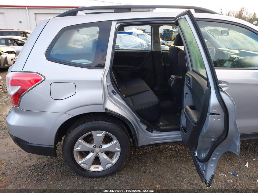 2016 Subaru Forester 2.5I VIN: JF2SJABC0GH519176 Lot: 43791261