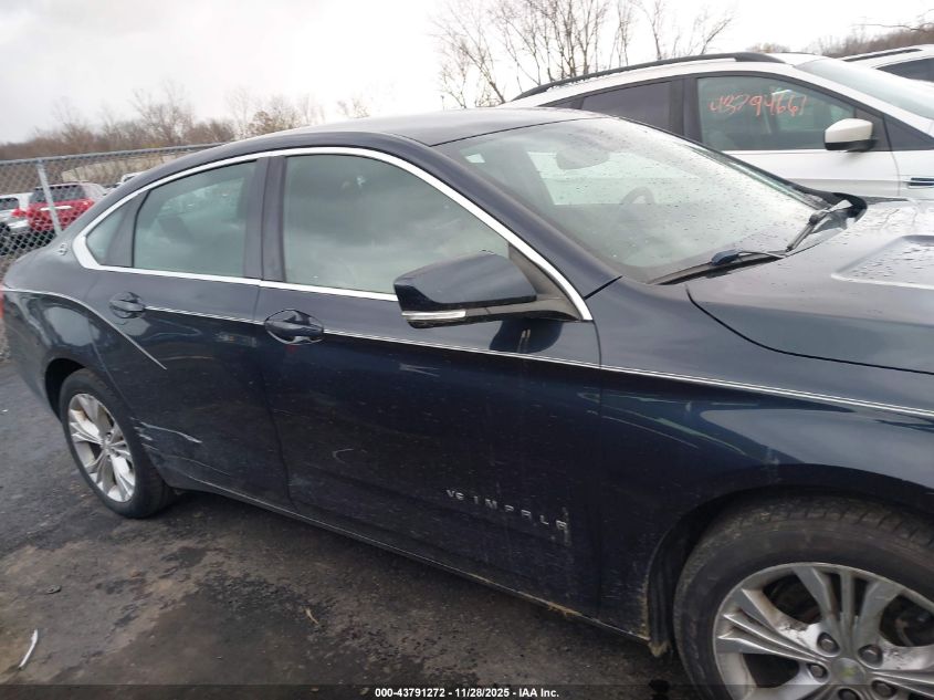 2014 Chevrolet Impala 2Lt VIN: 2G1125S33E9201657 Lot: 43791272