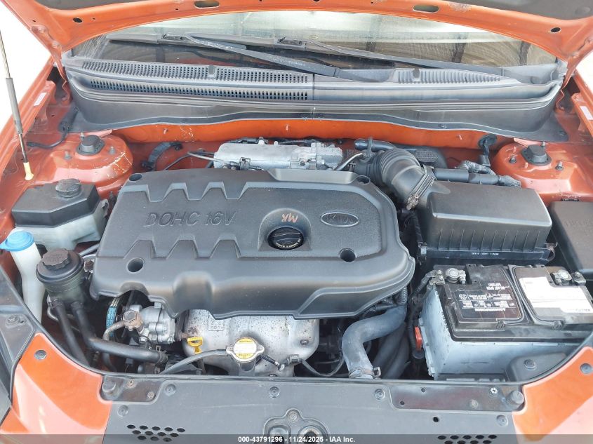 2008 Kia Rio Sx VIN: KNADE123386350101 Lot: 43791296