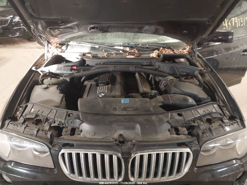 2007 BMW X3 3.0Si VIN: WBXPC934X7WF24830 Lot: 43791313