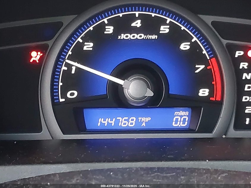 2008 Honda Civic Ex VIN: 2HGFG12878H579804 Lot: 43791333