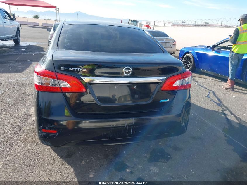 2014 Nissan Sentra S VIN: 3N1AB7APXEY218255 Lot: 43791378