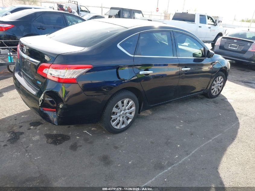 2014 Nissan Sentra S VIN: 3N1AB7APXEY218255 Lot: 43791378