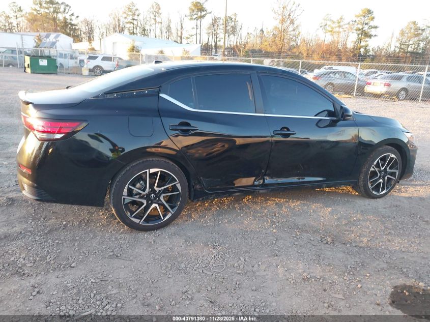 2025 Nissan Sentra Sr VIN: 3N1AB8DV0SY300068 Lot: 43791380