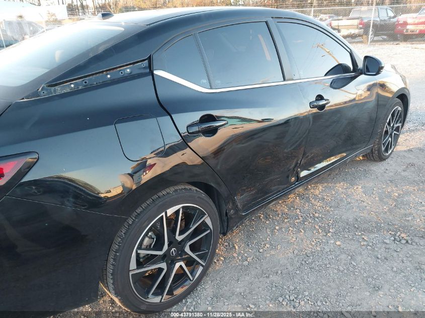 2025 Nissan Sentra Sr VIN: 3N1AB8DV0SY300068 Lot: 43791380