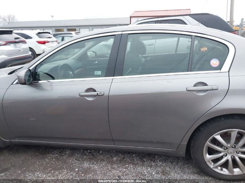 2008 Infiniti G35X VIN: JNKBV61F68M252905 Lot: 43791383