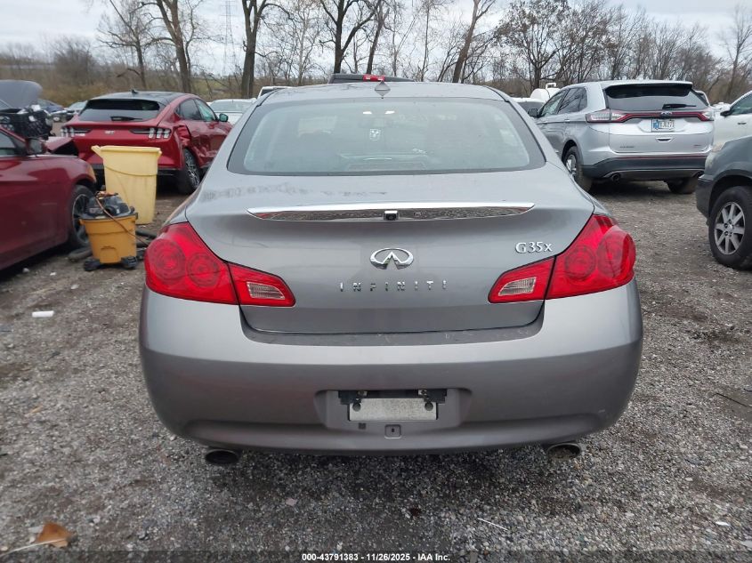 2008 Infiniti G35X VIN: JNKBV61F68M252905 Lot: 43791383