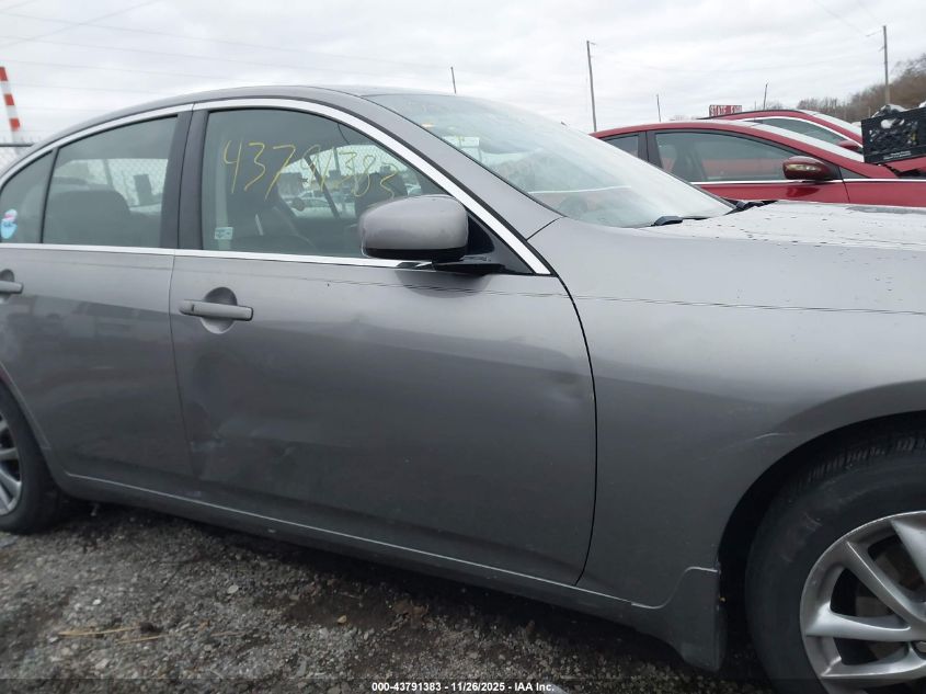 2008 Infiniti G35X VIN: JNKBV61F68M252905 Lot: 43791383