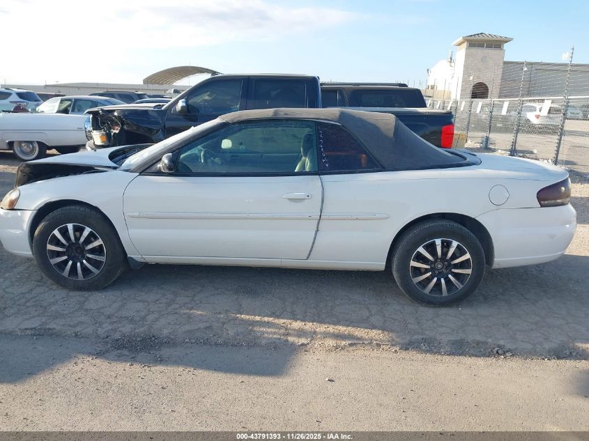 2003 Chrysler Sebring Lxi VIN: 1C3EL55T63N577849 Lot: 43791393