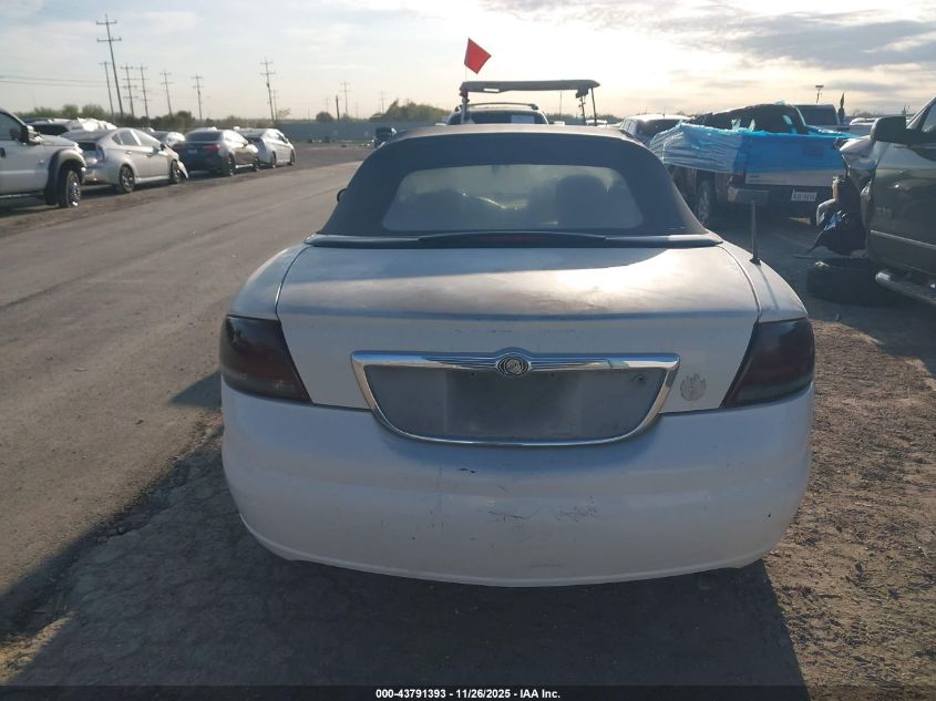 2003 Chrysler Sebring Lxi VIN: 1C3EL55T63N577849 Lot: 43791393