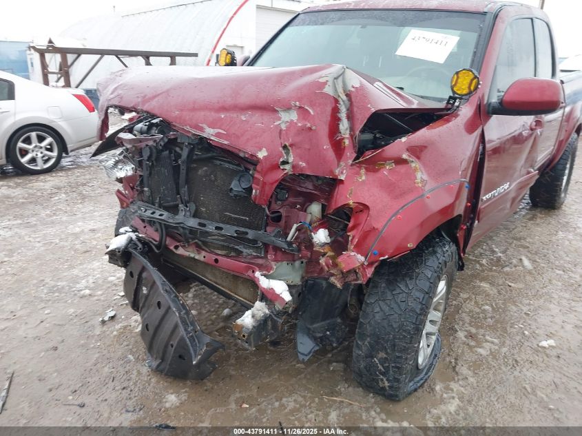 2005 Toyota Tundra Limited V8 VIN: 5TBDT481X5S492840 Lot: 43791411