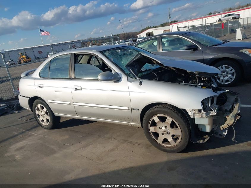 2006 Nissan Sentra 1.8S VIN: 3N1CB51D36L526160 Lot: 43791431