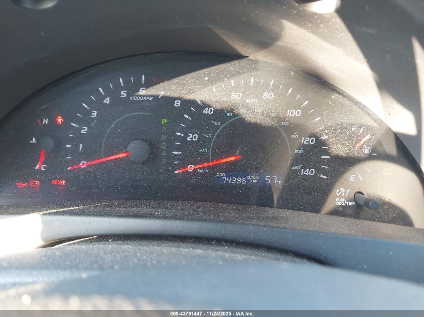 2008 Toyota Camry Le VIN: 4T1BE46K58U221216 Lot: 43791447