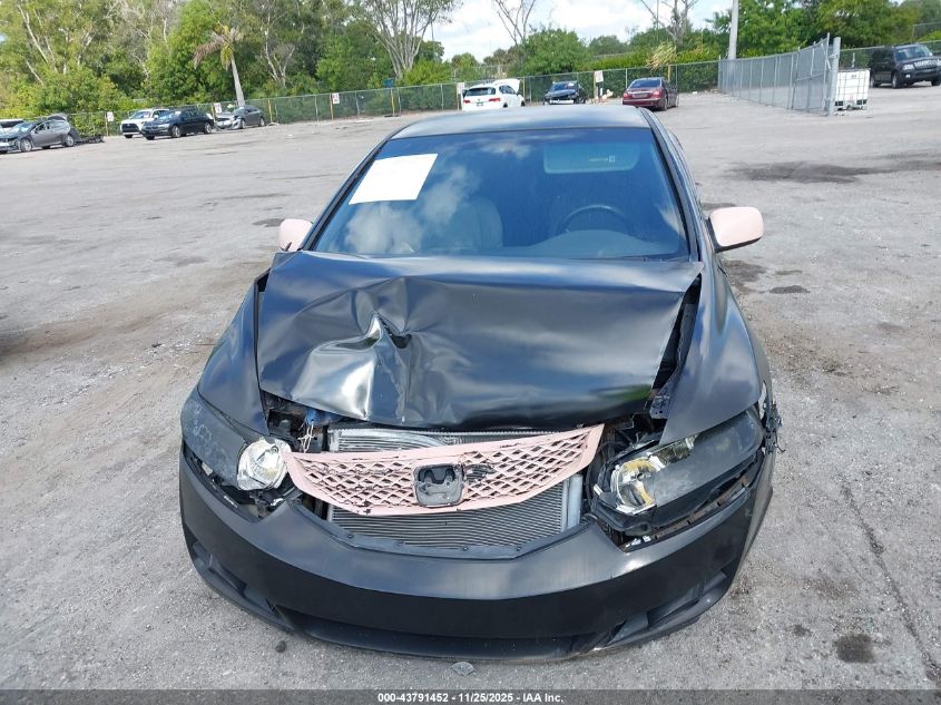 2009 Honda Civic Lx VIN: 2HGFG126X9H539667 Lot: 43791452