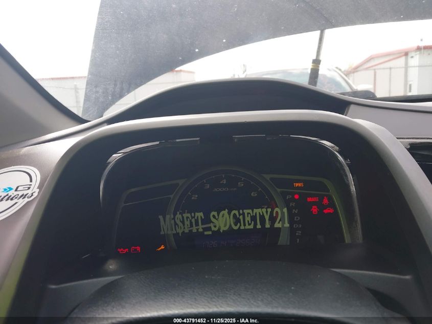 2009 Honda Civic Lx VIN: 2HGFG126X9H539667 Lot: 43791452