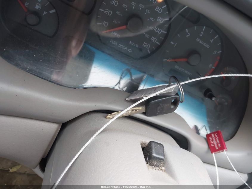 2000 Ford Mustang VIN: 1FAFP4043YF191430 Lot: 43791455