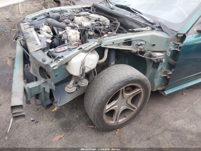 2000 Ford Mustang VIN: 1FAFP4043YF191430 Lot: 43791455