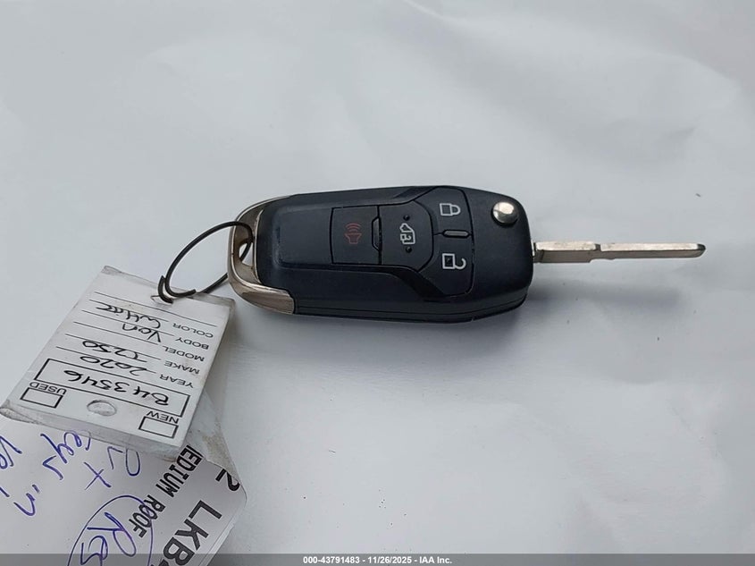 2020 Ford Transit-250 VIN: 1FTBR1C82LKB43546 Lot: 43791483