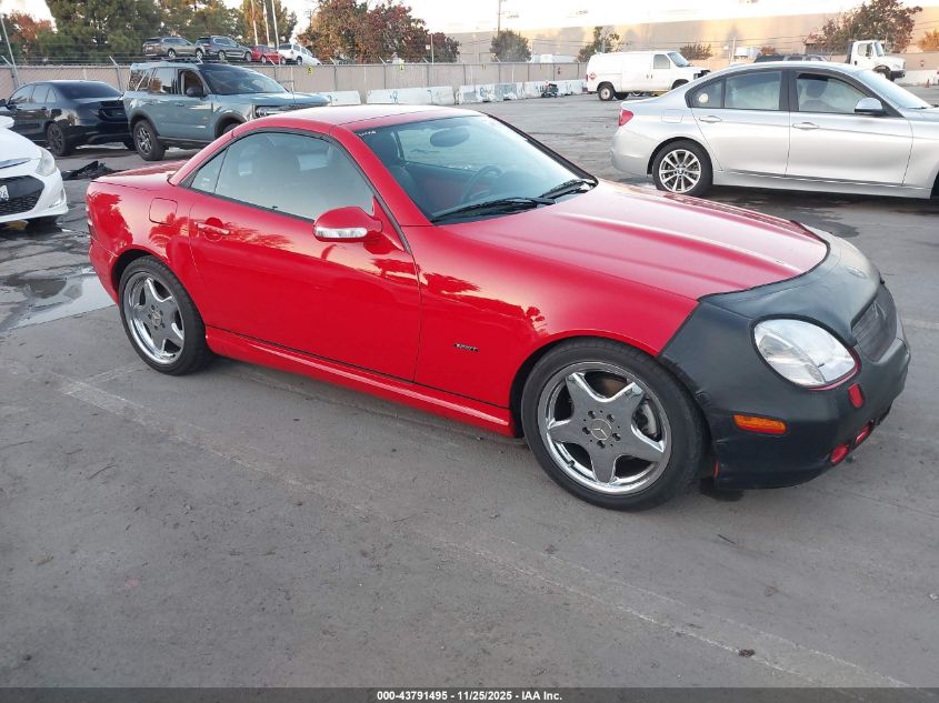 2001 Mercedes-Benz Slk 320