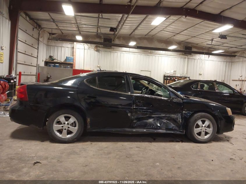 2008 Pontiac Grand Prix VIN: 2G2WP552481193111 Lot: 43791523