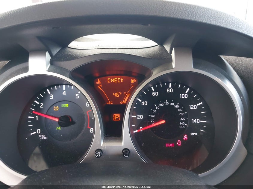 2013 Nissan Juke Sv VIN: JN8AF5MV0DT208832 Lot: 43791526