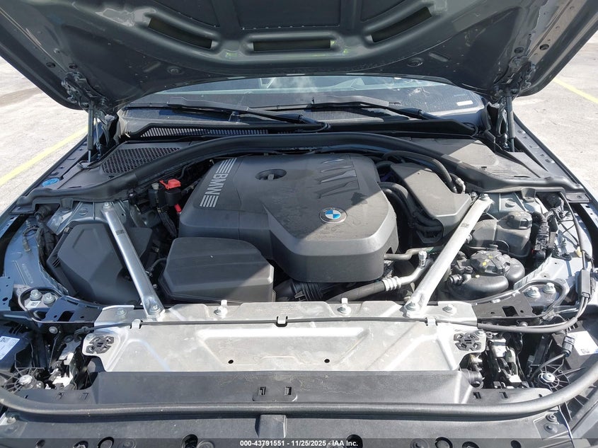 2025 BMW 430I VIN: WBA33DB02SCT15972 Lot: 43791551