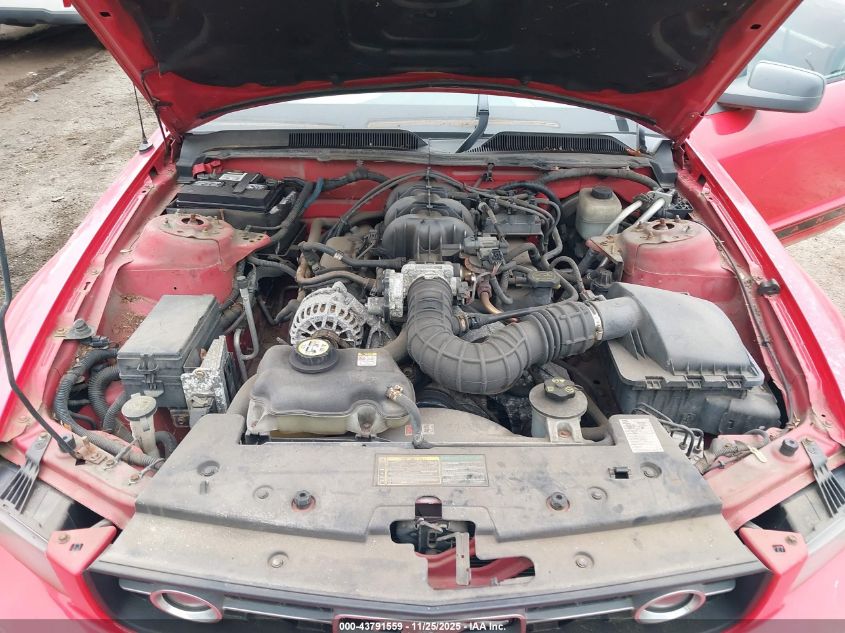 2006 Ford Mustang V6 VIN: 1ZVFT80N665239816 Lot: 43791559